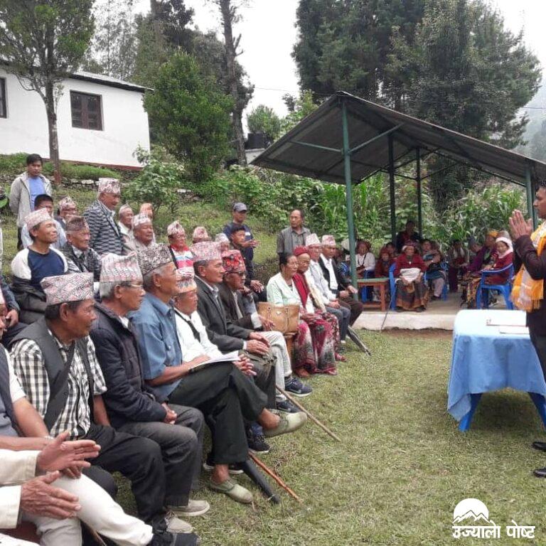 भारतीय सेनाबाट सेवा निबृतिभरण पाउने सदस्य र परिवारसंग पिपोओ धरानद्धारा साक्षात्कार