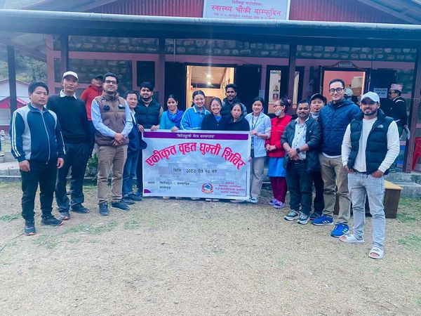 ताप्लेजुङको सिरिजङ्गा गाउँपालिकाद्धारा याम्फुदिनमा एकीकृत घुम्ति सेवा शिविर सम्पन्न