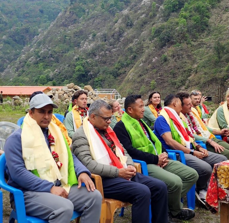 कञ्चनजंघा हीरक महोत्सव उद्घाटनको पूर्व सन्ध्यामा गरियो कञ्चनजंघा पार्क सेन्टरको शिलान्यास