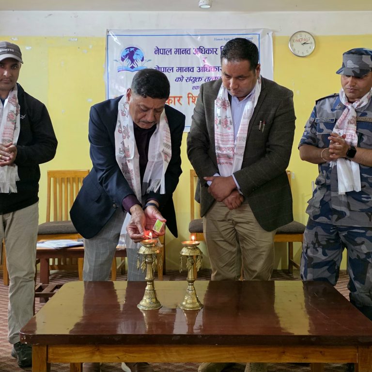 मानव अधिकार शिक्षा कार्यक्रम चलाउने दायित्व राज्यको हो: डाक्टर ढकाल