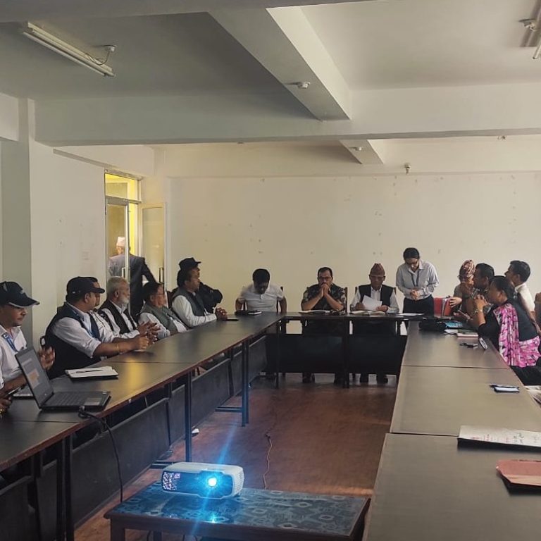 विपद् व्यवस्थापन समितिको बैठक रानीपुलका बारेमा केन्द्रित,नयाँ ट्रयाक बारे केसिएएमसीको असहमति