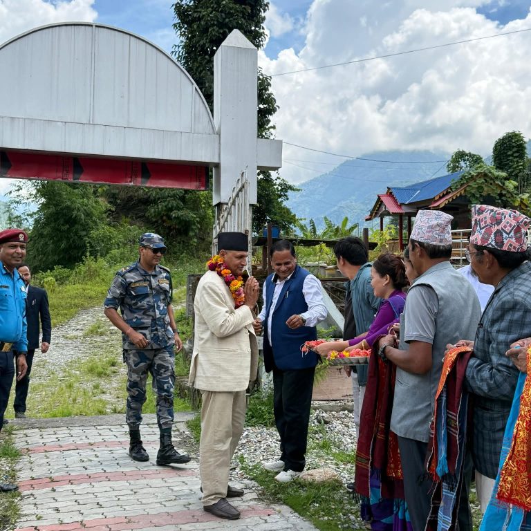 स्थानीय प्रशासनद्धारा इलाका प्रशासन कार्यालय स्थापना हुने तेल्लोक क्षेत्र निरीक्षण,स्थानीय सरकारसंग अन्तरक्रिया