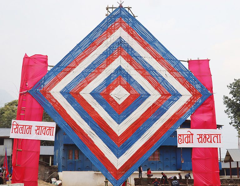 मैवाखोलाले साँघुपार्टीमा ५४ फिट अग्लो सिलाम साःक्माको स्थायी प्रतिमा निर्माण गर्ने
