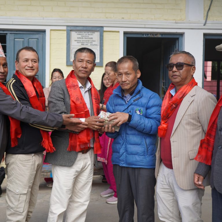 २०४४ को एसएलसी ब्याचका बिद्यार्थीले भानु माविमा स्थापना गरे साढे ५ लाख बढीको अक्षयकोष