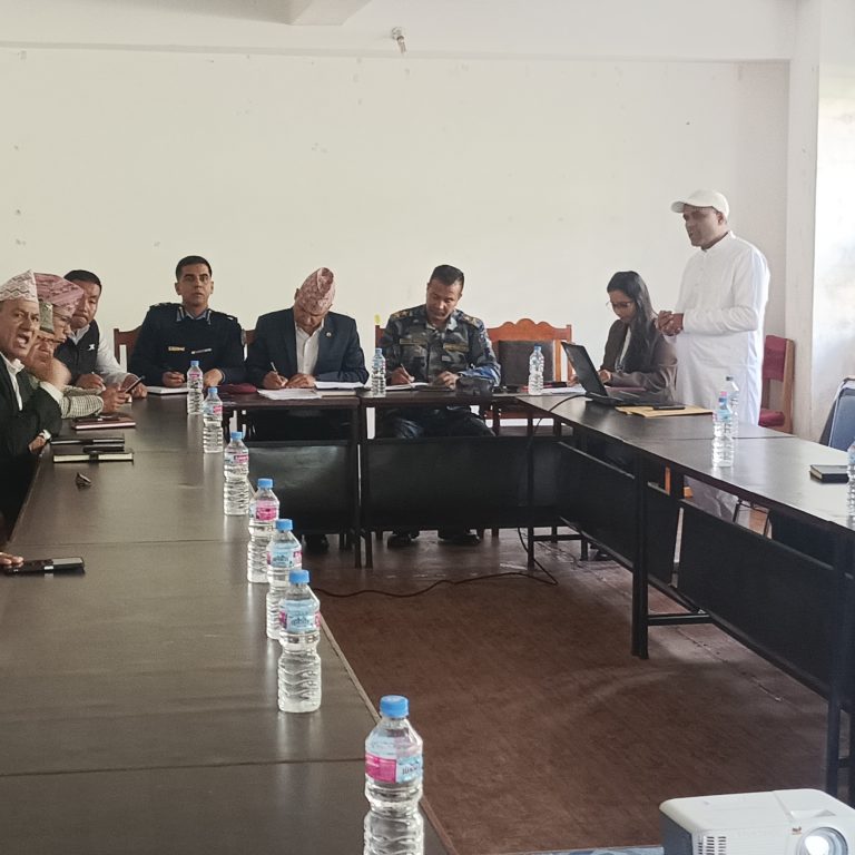 ताप्लेजुङमा मतदान स्थल पुनरावलोकनको सिफारिस कात्तिक मसान्त अगावै,सभा जुलुसका लागि अनुमति अनिवार्य