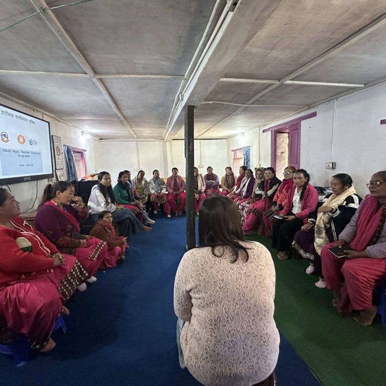 फेज नेपालद्धारा फक्ताङलुङमा शिक्षा सुधार योजना लागु,लिङखिमबाट बाल विकास सहजकर्ता तालिम सुरु