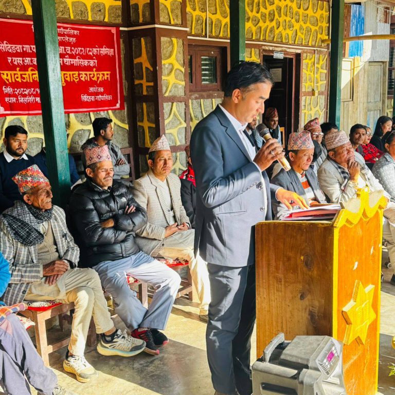 बिद्यालय पुगेर घर फर्कन कठिनाई हुने बिद्यार्थीहरुलाई सिदिङ्वाले अर्को व्यवस्था नभएसम्म खानेबस्ने व्यवस्था गर्ने