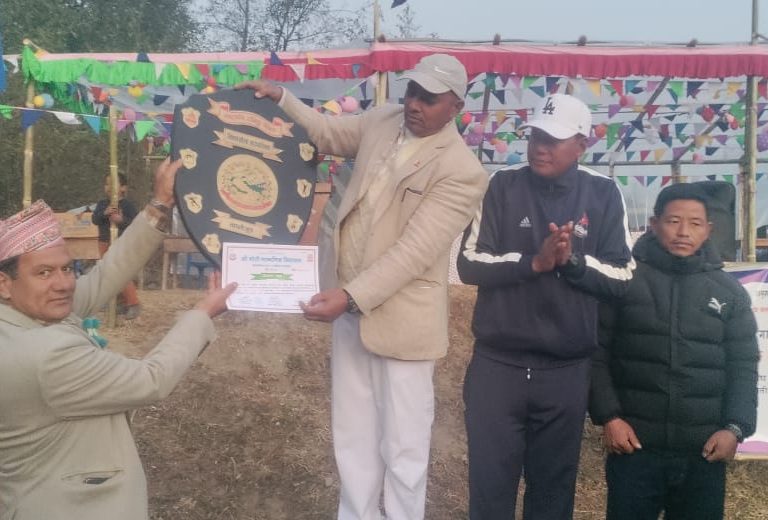 साँवा मावि मिक्वाखोला स्तरीय प्रतियोगिताको च्याम्पिन