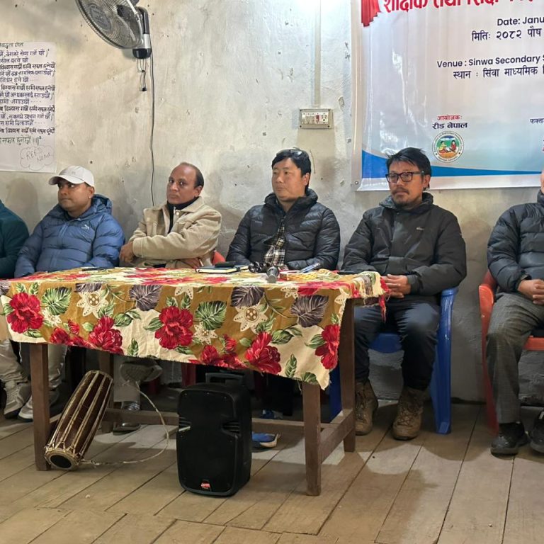 फक्ताङलुङका तीनवडाका १५४ शिक्षकलाई रिडद्धारा शैक्षिक तथा शिक्षण सामग्री निर्माण सम्वन्धी तालिम दिन सुरु