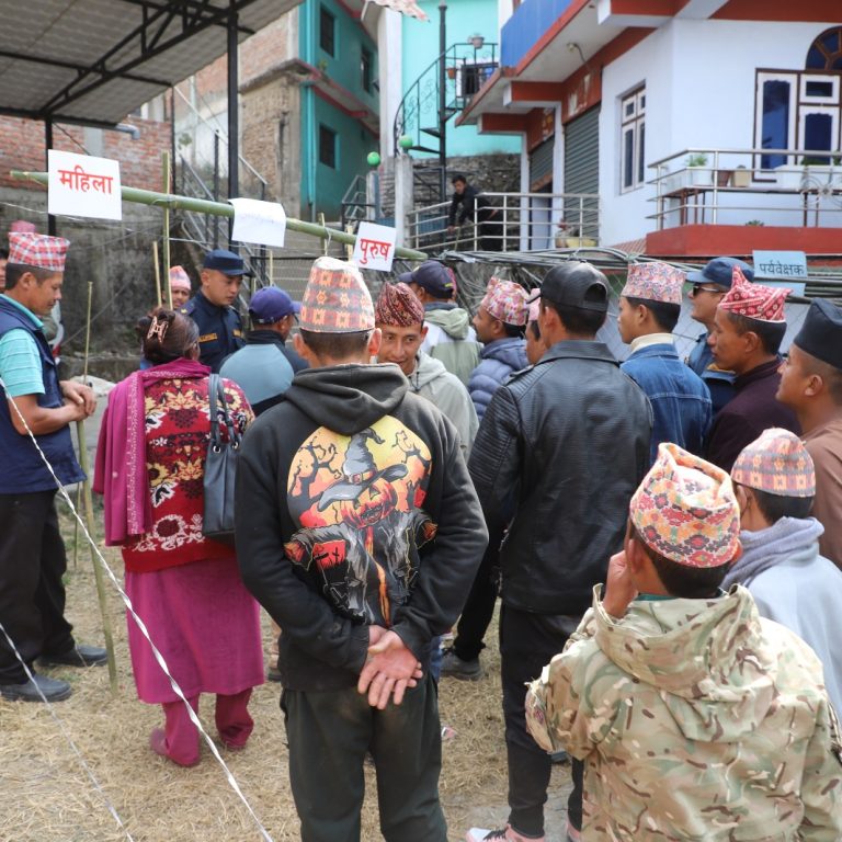ताप्लेजुङको फुङलिङमा नमूना मतदान: सदरमुकामकै नमूना मतदानमा प्रत्यक्षतर्फ ४० प्रतिशत मत बदर