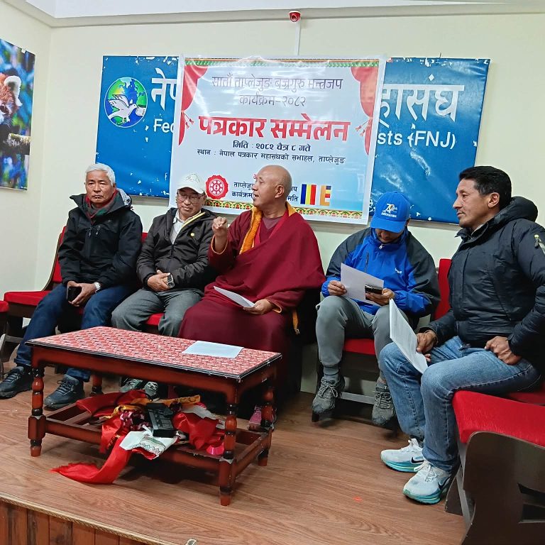 विश्व शान्ति र समस्त प्राणीको हितार्थ गर्न लागिएको सातौं बज्र गुरु मन्त्र जप कार्यक्रमको सबै तयारी पूरा