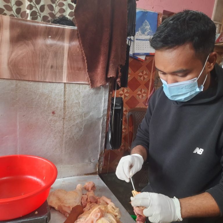 बर्ड फ्लु रोग बिरुद्ध ताप्लेजुङमा पूर्व सर्तकता,फुङलिङमा पंक्षि तथा पंक्षिजन्य उत्पादनको नमूना संकलन