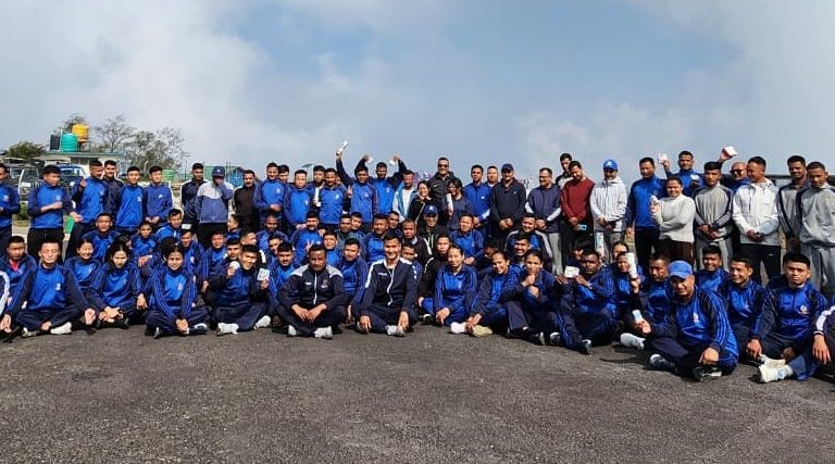 जिप्रका ताप्लेजुङद्धारा हरित पैदल यात्रा तथा उमेर समूहगत दौड प्रतियोगिता सम्पन्न