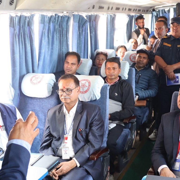 नास्टद्वारा बसभित्रै सूचना प्रविधि कक्षा सञ्चालन