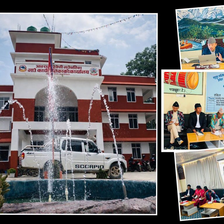 रसुवा बाढी पीडितका लागि आठराई त्रिबेणीद्धारा साढे ६ लाख बढी रकम जम्मा