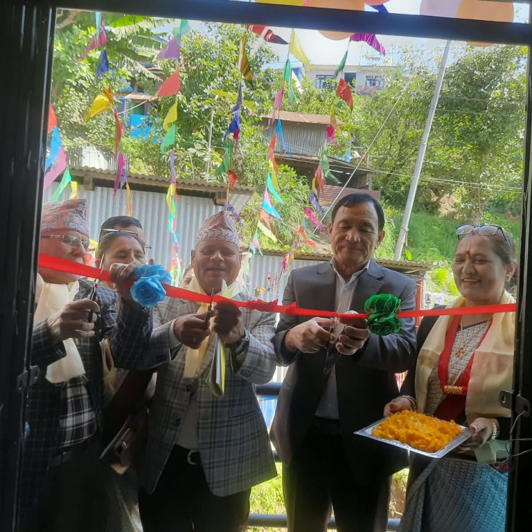 नवनिर्मित भवनको उद्घाटनसहित तमोर कृषि संस्थाको बार्षिक साधारणसभा सम्पन्न,खुद आम्दानी २० लाख बढी