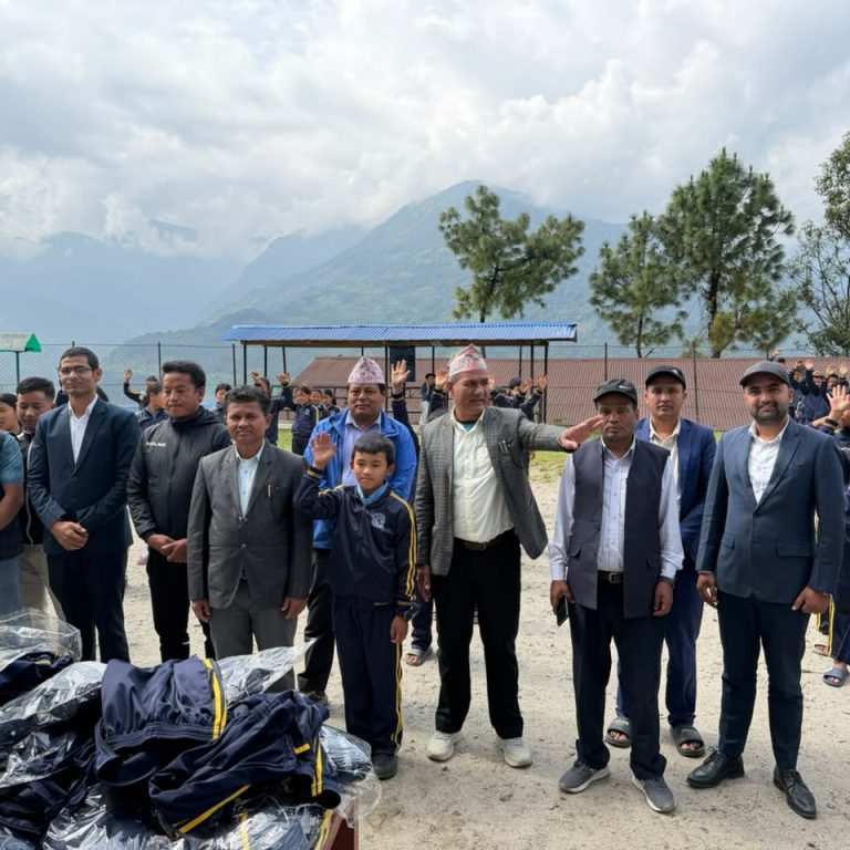 मिक्वाखोलाद्धारा ४ माविका ८ सय ५० बिद्यार्थीलाई ट्रयाक सुट बितरण हुने,साँवा माविमा बितरण